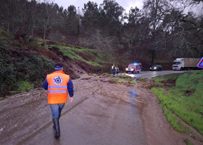 Mau tempo provoca 133 ocorrências em São Pedro do Sul