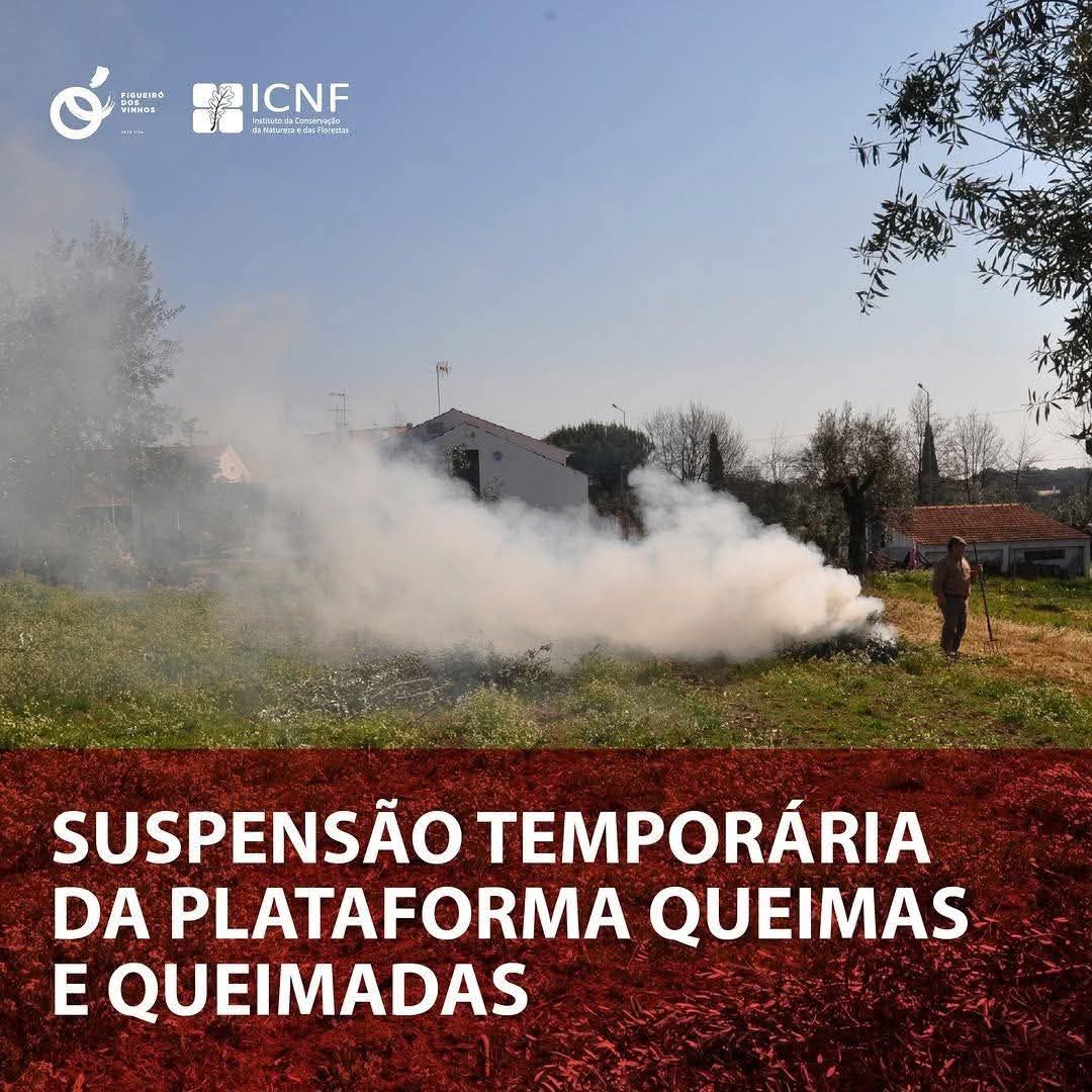 SUSPENSÃO TEMPORÁRIA DA PLATAFORMA DE LICENCIAMENTO DE QUEIMADAS E QUEIMADAS