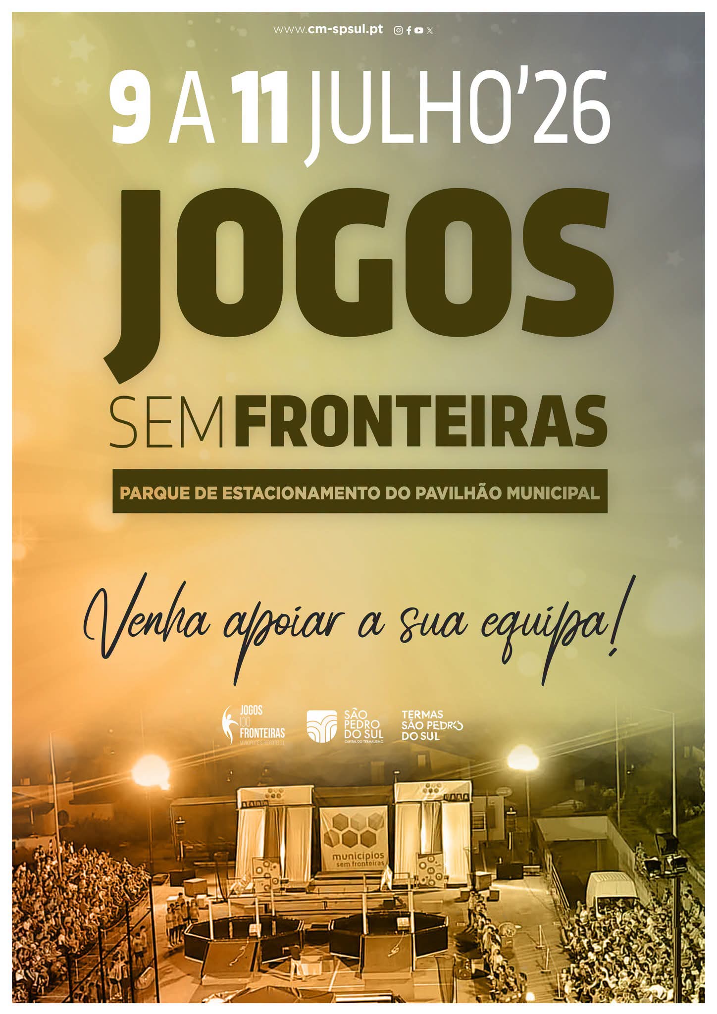 JOGOS SEM FRONTEIRAS EM SÃO PEDRO DO SUL