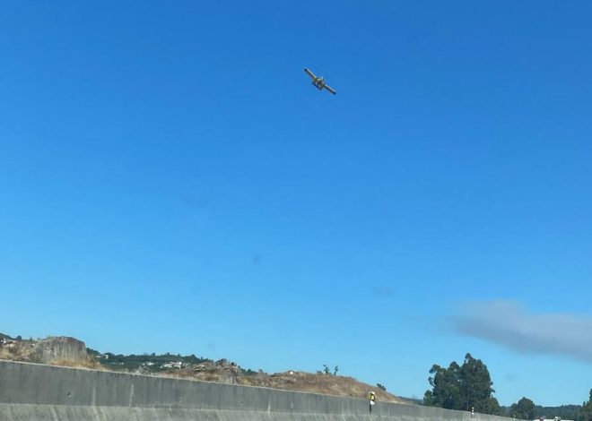 INCÊNDIO EM MANGUALDE MOBILIZA FORTE DISPOSITIVO